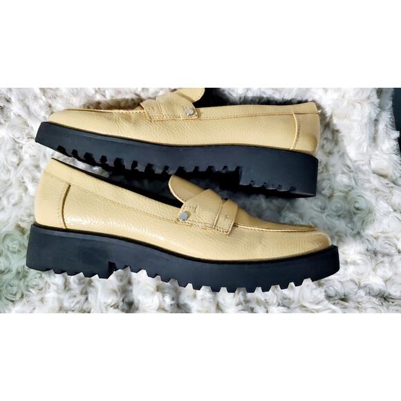 Franco Sorto Tan Platform Loafer Size 6 Office Back to School Cabincore Retro - Picture 9 of 9